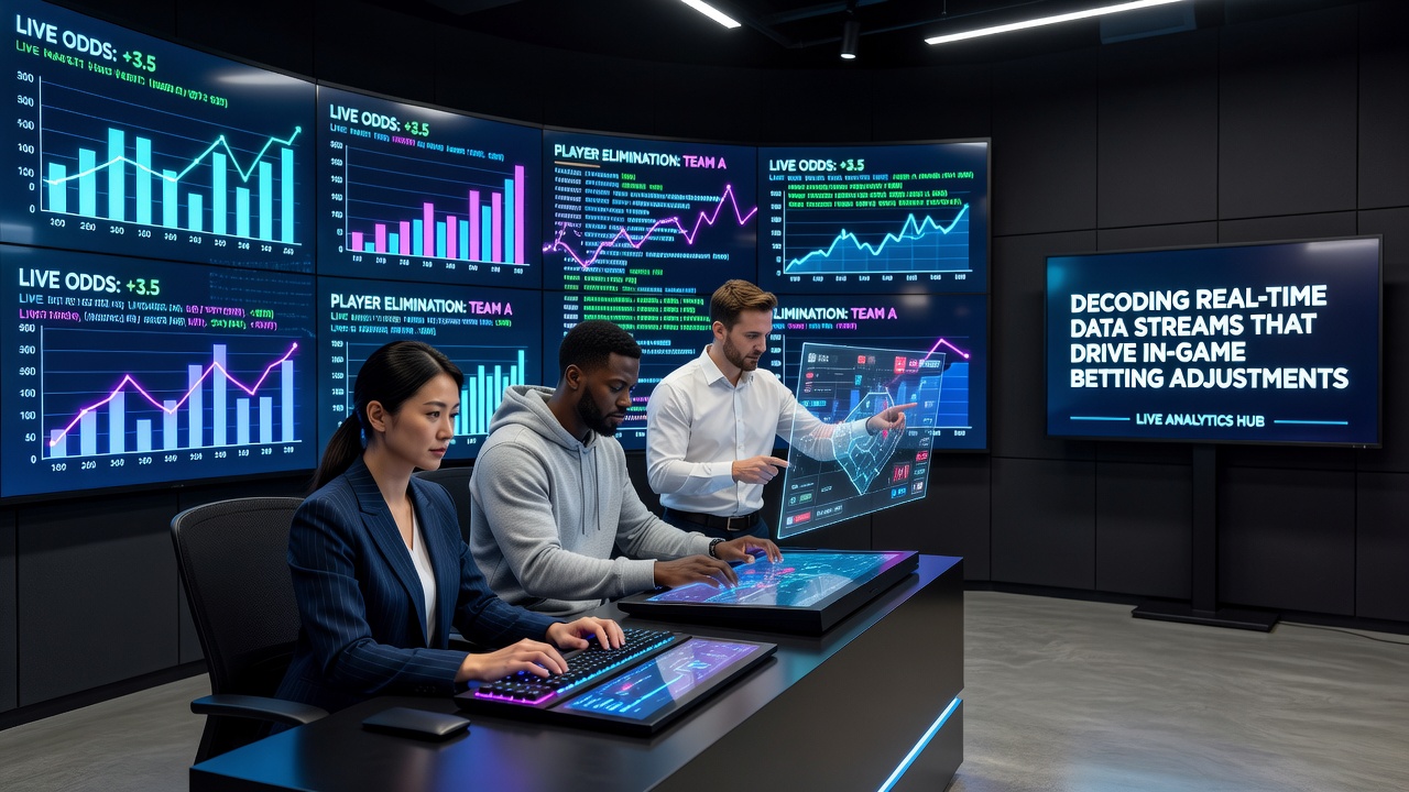 In-game betting adjustments driven by live data streams and algorithmic updates